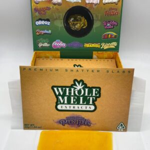 Whole melt Grand Daddy Purple Shatter